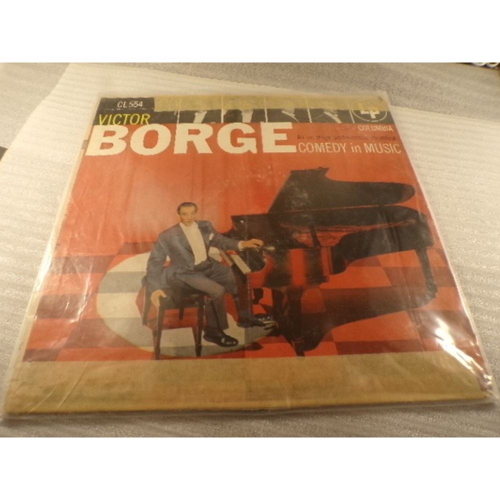 Victor Borge Comedy in Music Vinyl LP Columbia CL 554 12 Inch Mono Record 1954